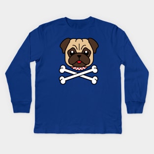 Pug Kids Long Sleeve T-Shirt